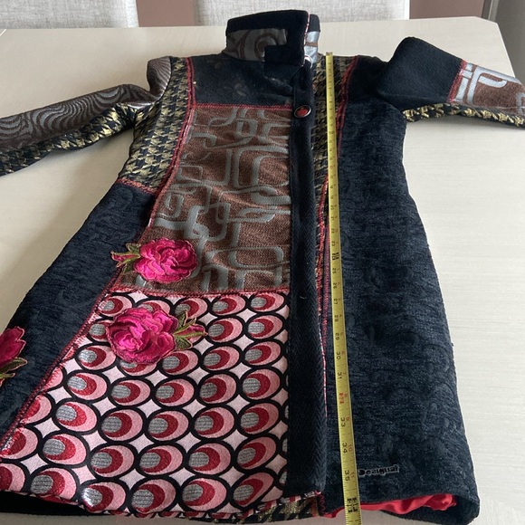 DESIGUAL Coat Multicolor - Picture 10 of 11